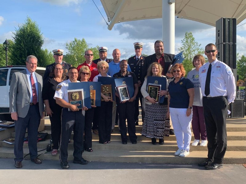 Group Photo With 2021 Meriden Safety Award Recipients